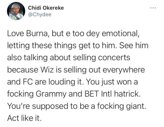 Here's How Burna Boy Responded to Bia's Claim of Not Knowing Him