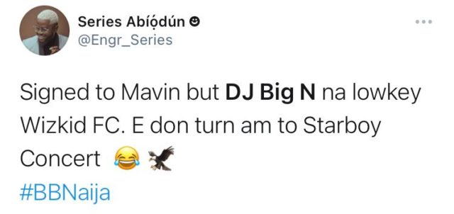 See Top Reactions as DJ Big N Kicks Off BBNaija Season 6 Party Nights NotjustOK