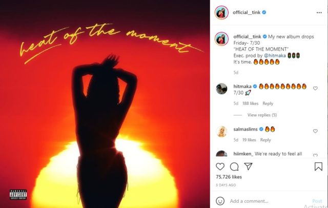 Davido Features on Tink New Album Dropping This Friday NotjustOK