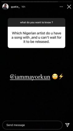 Gyakie Names Asa as Her Favorite Nigerian Artist NotjustOK