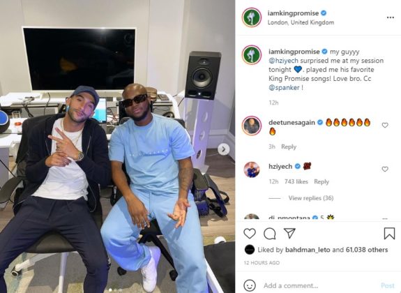 Hakim Ziyech Shows King Promise His Favorites from The Singer Songs Video Watch NotjustOK Chelsea FC London