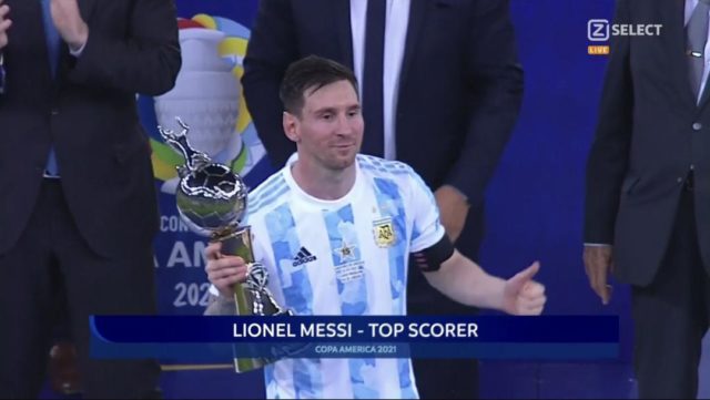 Messi Copa America Final