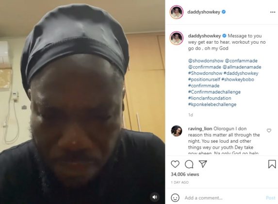 Daddy Showkey Warns Celebrities Against Promoting Substance Usage