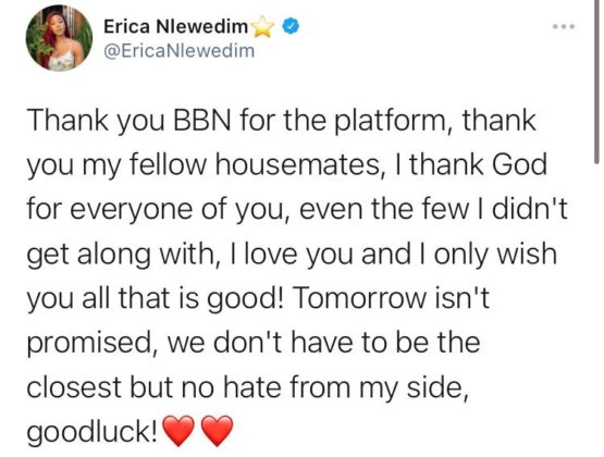 See all the Reactions as the BBNaija Reunion Comes to an End