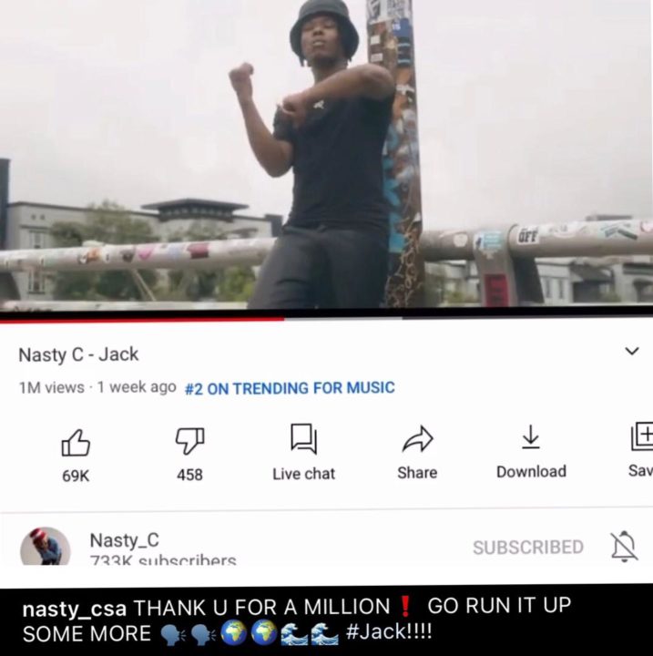 Nasty C Video Jack