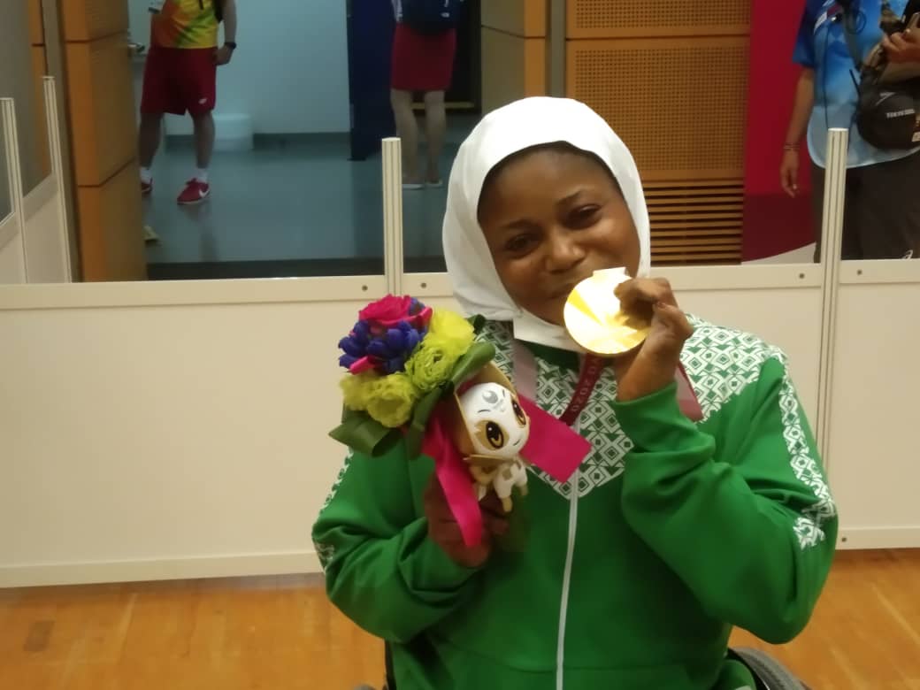 Tokyo 2020 Paralympics: Latifat Tijani Wins First Gold Medal for Nigeria |  BrabieDaily