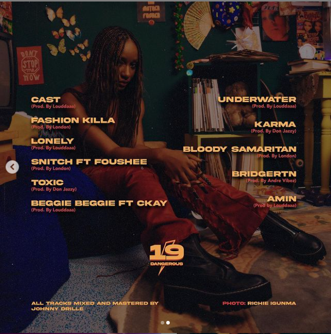 19 & Dangerous tracklist