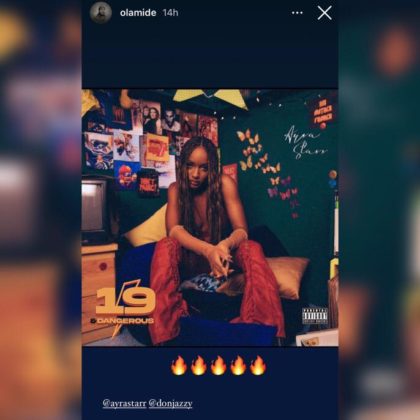 Olamide Has Something to Say About Ayra Starr Album Read NotjustOK
