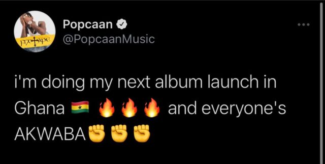 Popcaan Ghana Album Launch