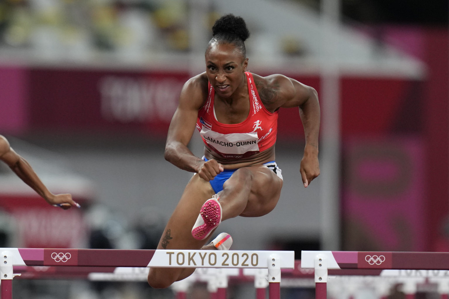 Tokyo2020 Jasmine Quinn Wins Women's 100 meters Hurdles Final