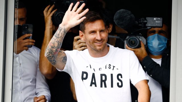 Messi at Paris
