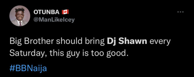 BBNaija Updates See Reactions to DJ Shawn's Owambe Night Set NotjustOK