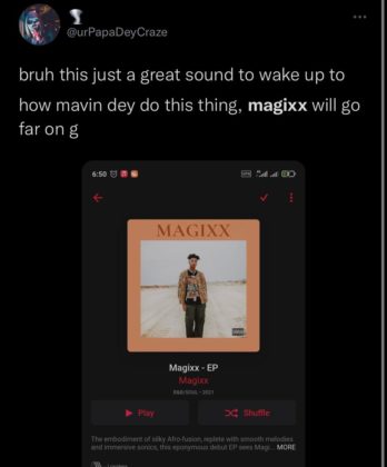 See Reactions to Mavin Records New Act Magixx Self-Titled EP NotjustOK