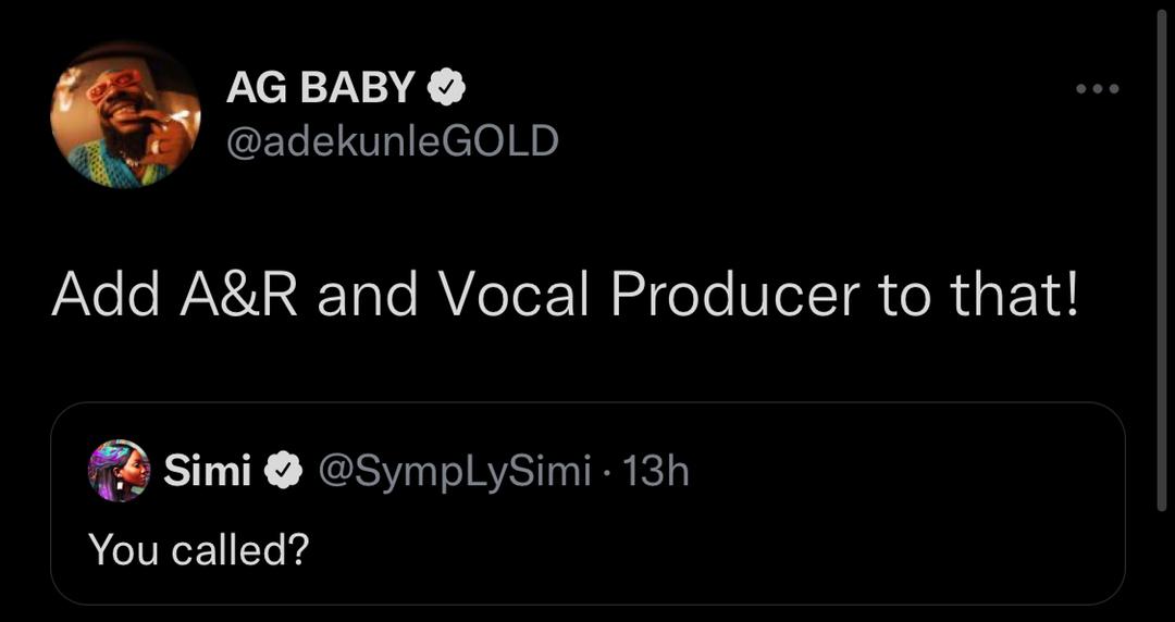 Simi Humbles Johnny Drille Over His ‘Jack Of All Trades’ Claim Notjustok