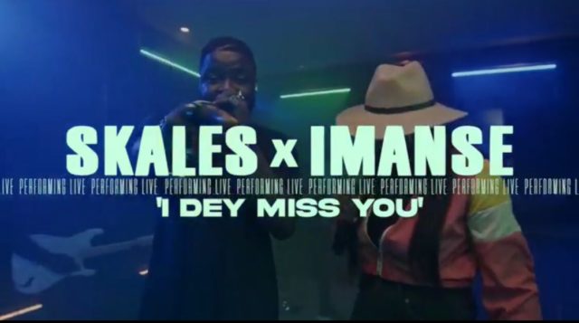 Skales Imanse I Dey Miss You Performance