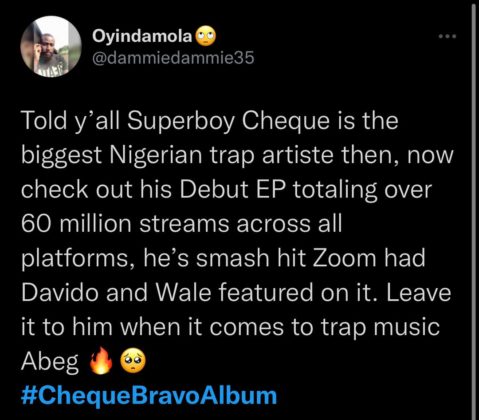 Superboy Cheque Bravo Album