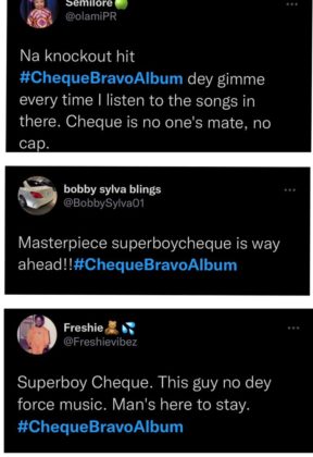 Superboy Cheque Bravo Album