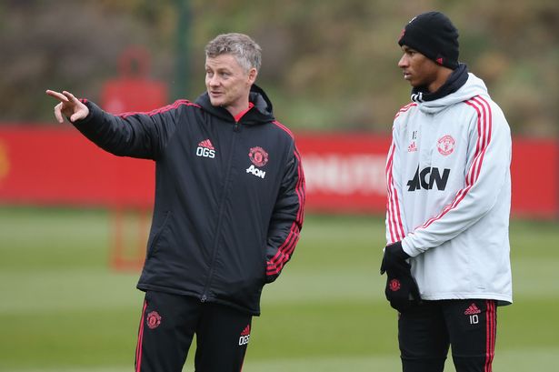 Solskjaer and Rashford