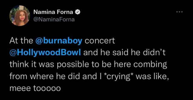 See Reactions to Burna Boy Hollywood Bowl Performance NotjustOK