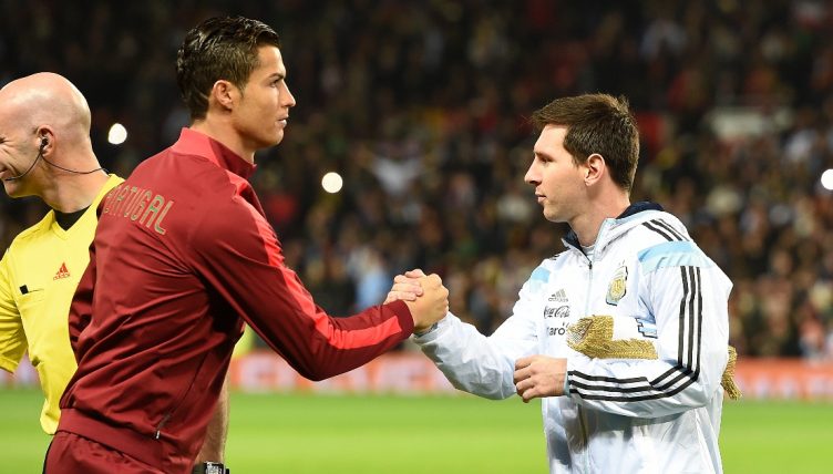 Spotted: Internet-breaking Messi and Ronaldo picture references