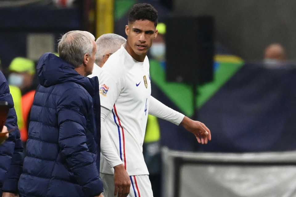 Raphael Varane Suffers Injury in Nations League Final | Notjustok