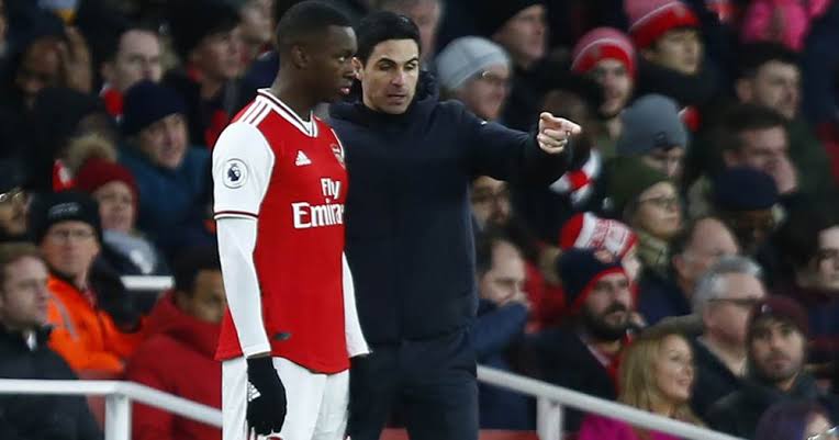 Mikel Arteta Gives Update on Eddie Nketiah's Future | Read | Notjustok