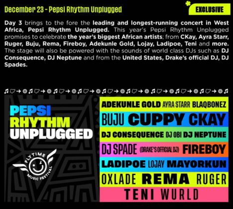 Rhythm Unplugged Announce Star-Studded Concert Lineup Details NotjustOK