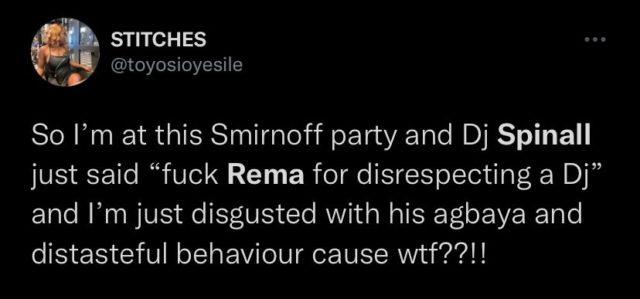 Reactions Trail DJ Spinall Reaction to Rema and DJ Neptune Clash NotjustOK