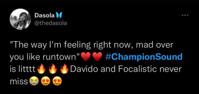 See Reactions to Davido and Focalistic's New Song NotjustOK