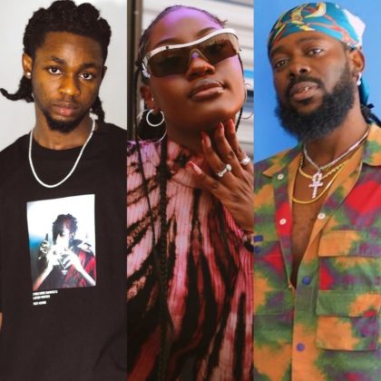 Omah Lay, Tems and Adekunle Gold Top Audiomack R&B Streams Chart NotjustOK