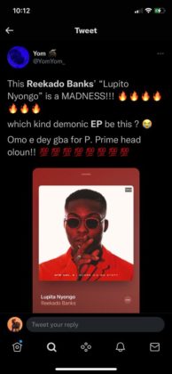 Reekado Banks Ozumba Mbadiwe Reactions