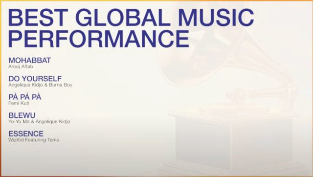 Femi Kuti Made Kuti 2022 Grammy Awards Nomination