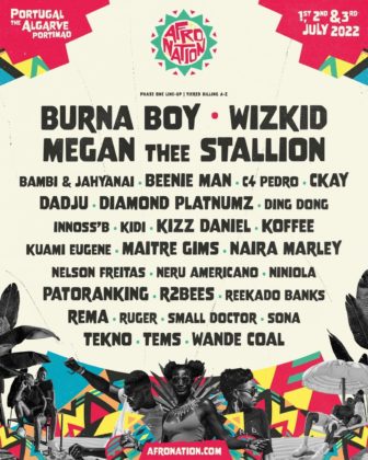 Burna Boy, Wizkid, Megan Thee Stallion to Headline AfroNation in Portugal Lineup NotjustOK