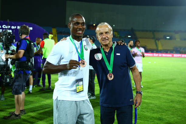 Odion Ighalo & Gernot Rohr