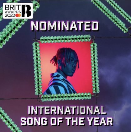 CKay Bags New Nomination at BRIT Awards 2022 NotjustOK