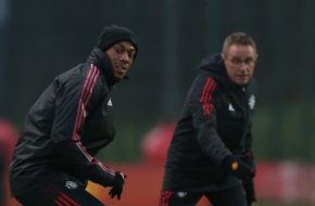 Anthony Martial and Ralf Rangnick