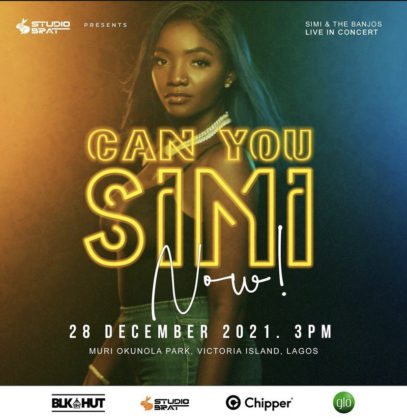 Simi Announces Headline Concert in Lagos This Month Details NotjustOK