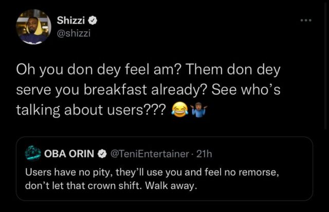 Teni and Shizzi Clash on Twitter Over Singer's Case Song Read NotjustOK