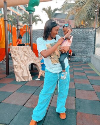 Watch Simi Struggle For Cheetos With Her Daughter in Hilarious Video NotjustOk