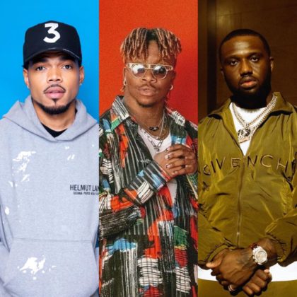 VIDEO: Oxlade Links With Chance The Rapper and Headie One in Ghana NotjustOK