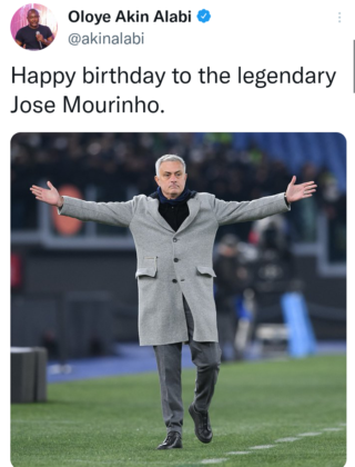 Jose Mourinho Birthday 