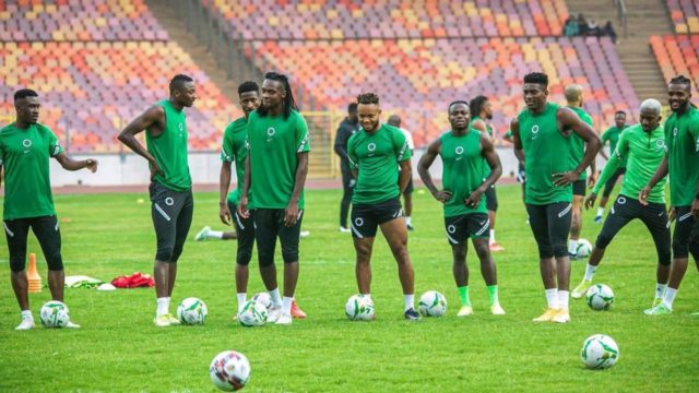 Watch Super Eagles Training Session Ahead Of Clash Against The Black Stars