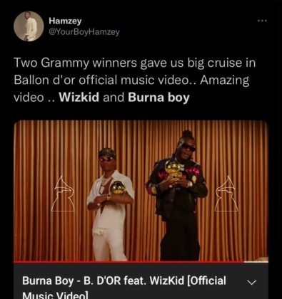 Reactions Trail Burna Boy and Wizkid New Music Video NotjustOK