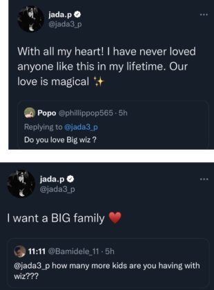 Wizkid Jada Pollock Kids