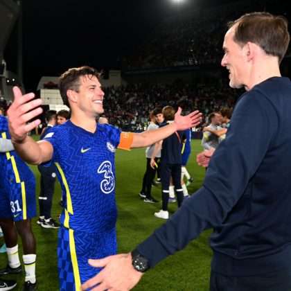 Chelsea Players Celebrate Club World Cup 