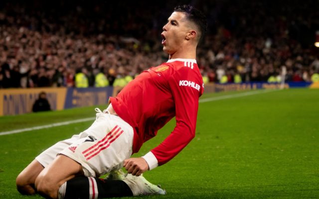 Cristiano Ronaldo Manchester United vs Brighton