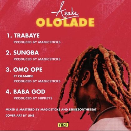 YBNL Asake EP Ololade