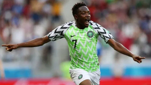 Ahmed Musa Super Eagles 