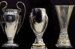 Nigerian Players UEFA Trophies
