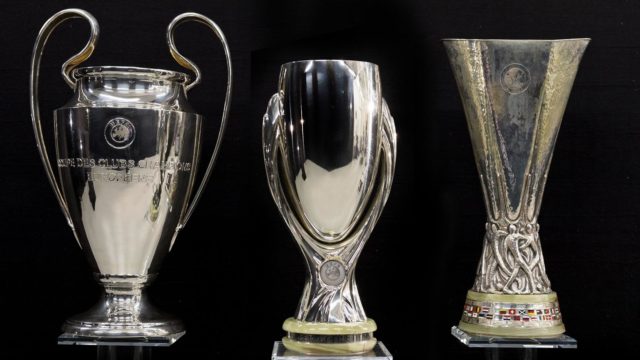 Nigerian Players UEFA Trophies